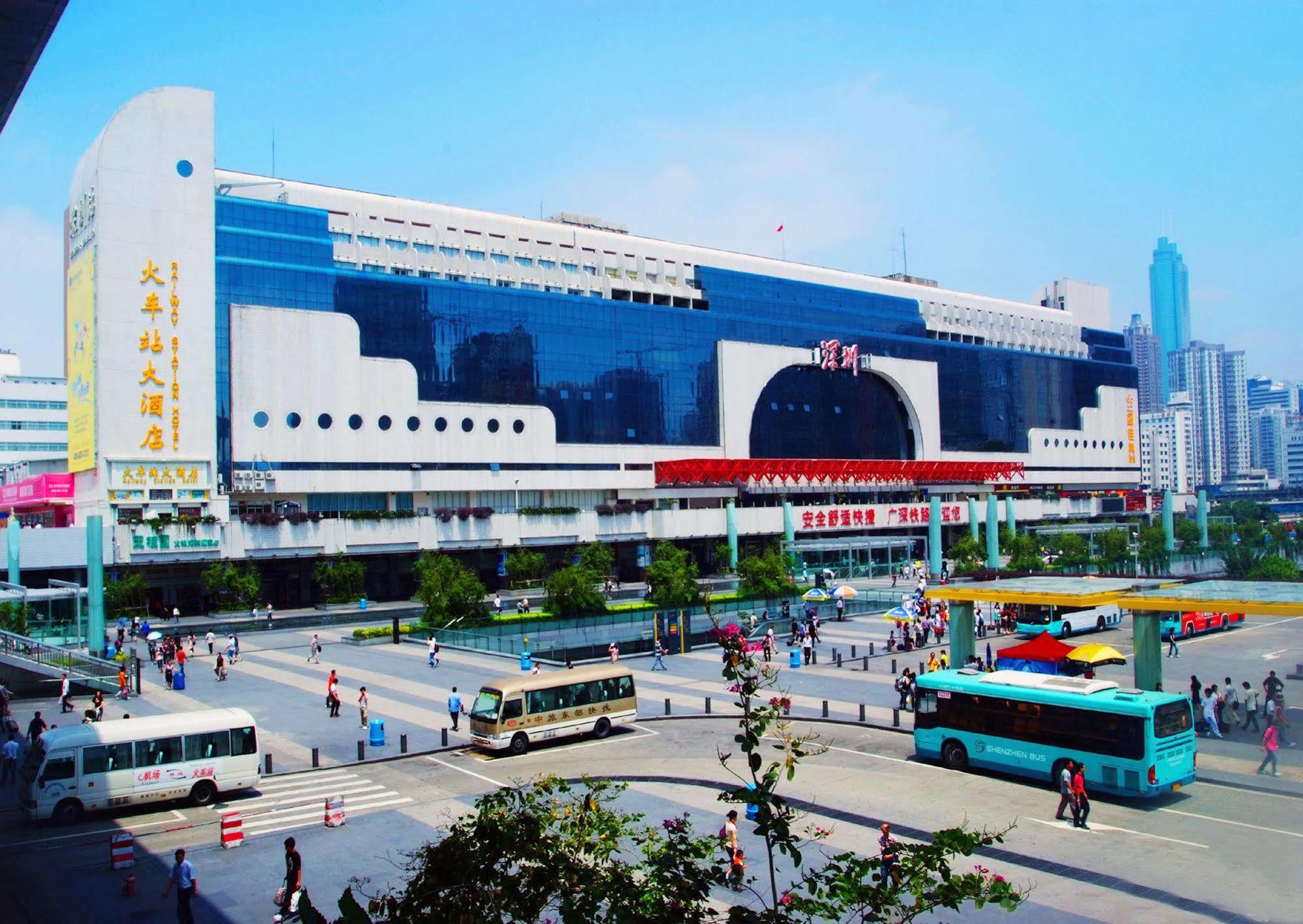 Shenzhen Luohu Railway Station Hotel - West Building Экстерьер фото